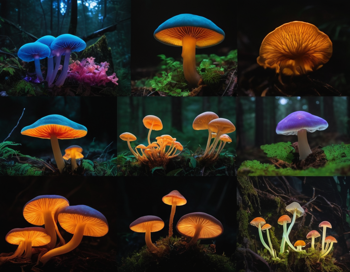 The Fascinating World Of Bioluminescent Fungi Natures Own Nightlights